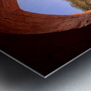 Tree by the window Metal print