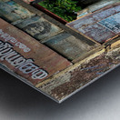 Graffiti Door Metal print