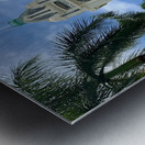 Aloha Clock Tower Metal print