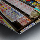 Shrimp Shop Metal print