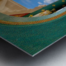 The stylish Wat Pa Phu Kon 4 Metal print