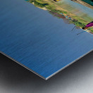 Standing in Front of the Boat Metal print