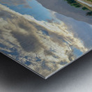 Horse by the Mountains Metal print