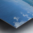 Middle Rock Ocean Metal print