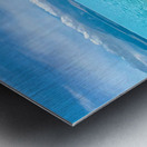 Beautiful Blue Lake Metal print