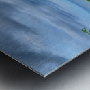 Moody Sky Over Sharks Bay Koh Tao Thailand Metal print