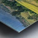 Village in the Rice Fields 2 Metal print