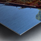 Beautiful Buddhist Temple in Muang Ngoy Laos Metal print