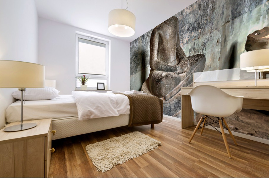 Headless Statue Mural print