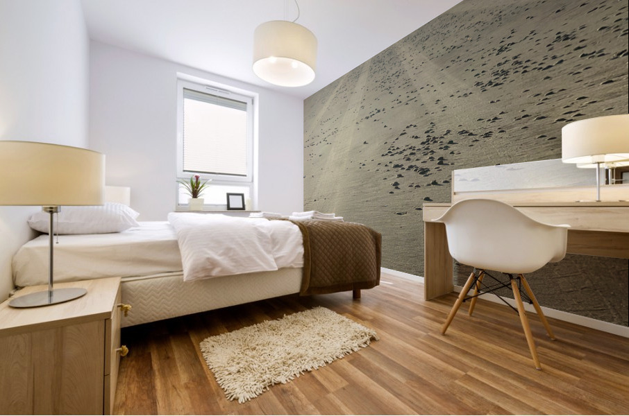 Infinite Sandy Beach Mural print