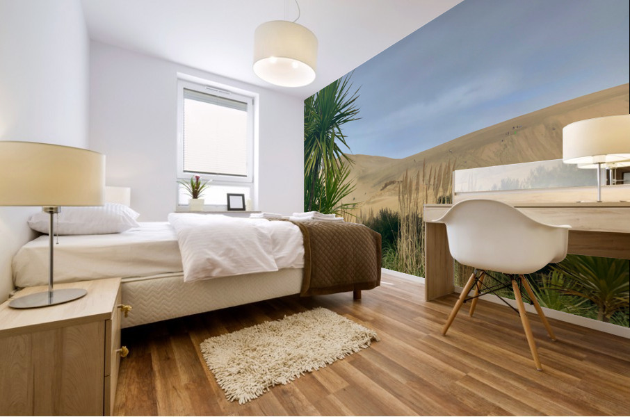 Sand Dunes Ahead Mural print