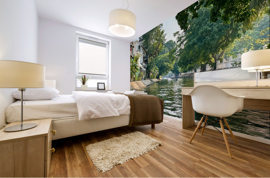 Beautiful Canal Mural print