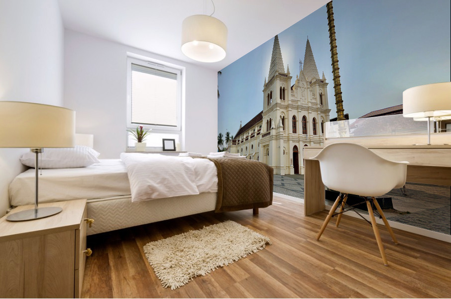 Santa Cruz Cathedral Basilica Fort Kochi 1 Mural print