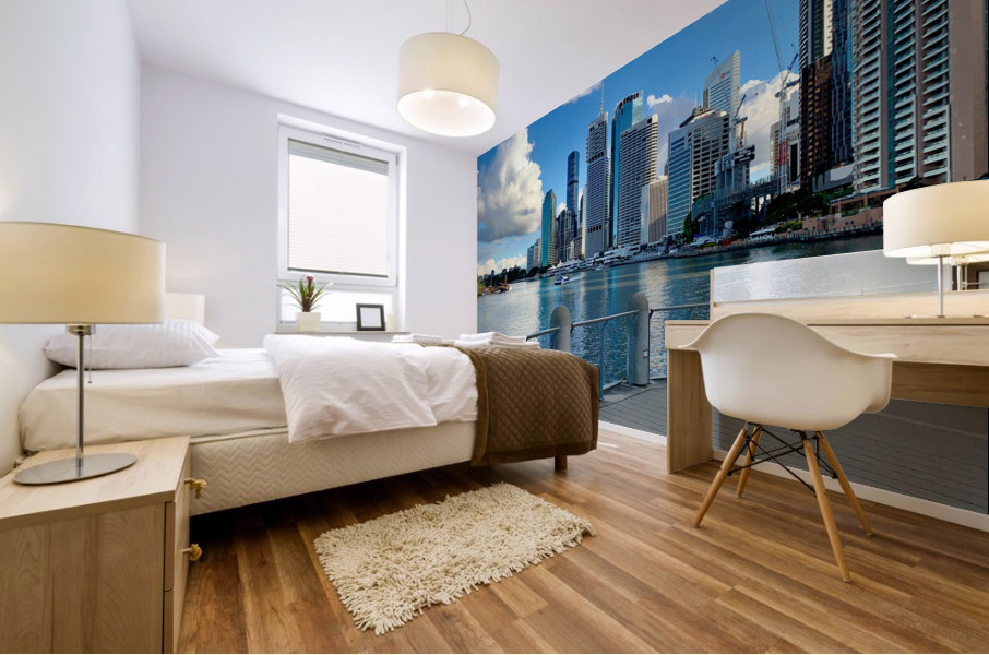 Brisbane s Skyscrapers Mural print