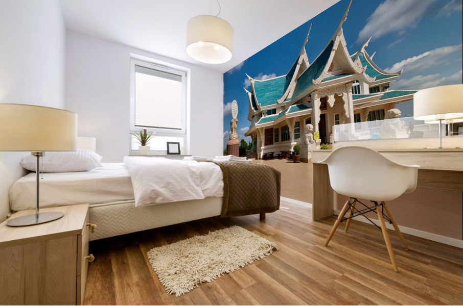 The stylish Wat Pa Phu Kon 1 Mural print