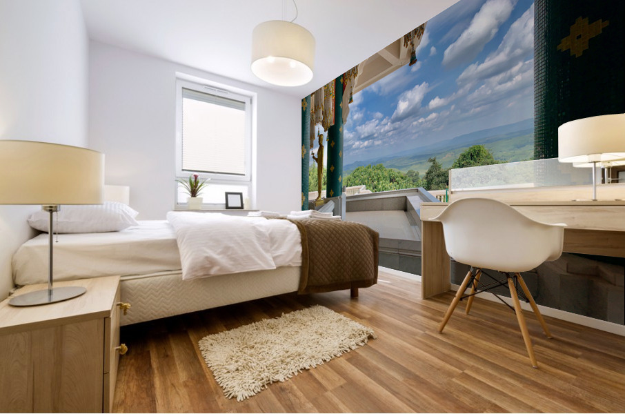 The stylish Wat Pa Phu Kon 6 Mural print