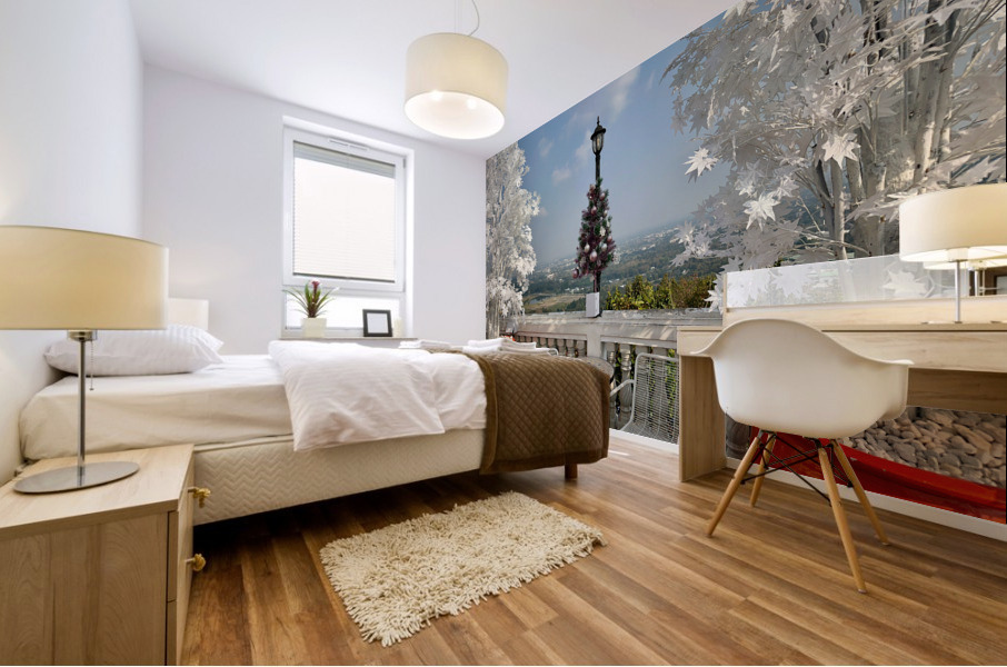 Christmas City Mural print