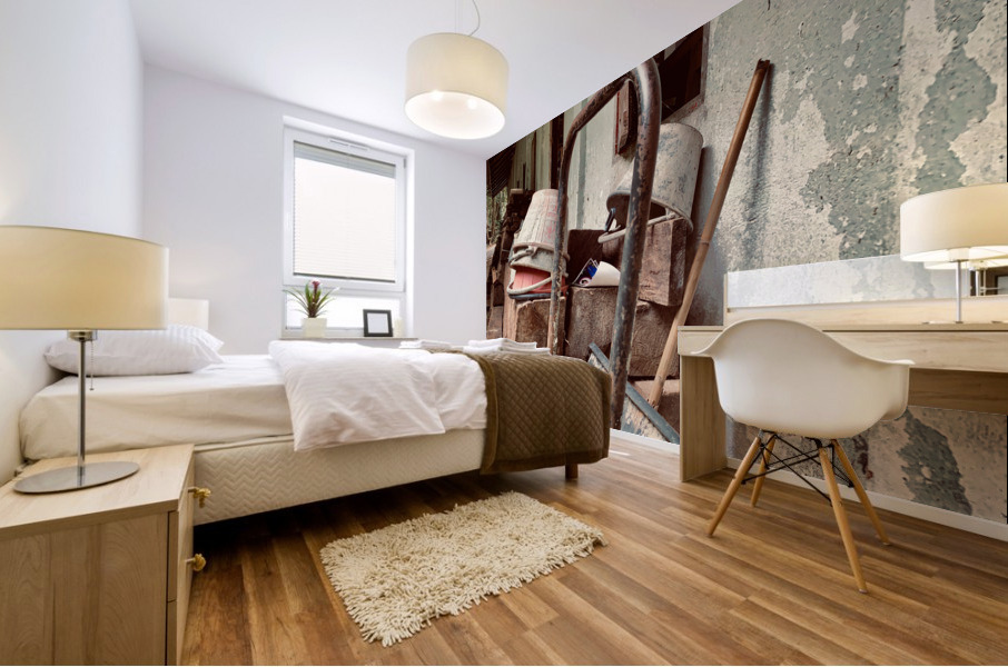 Gardening Tools Mural print