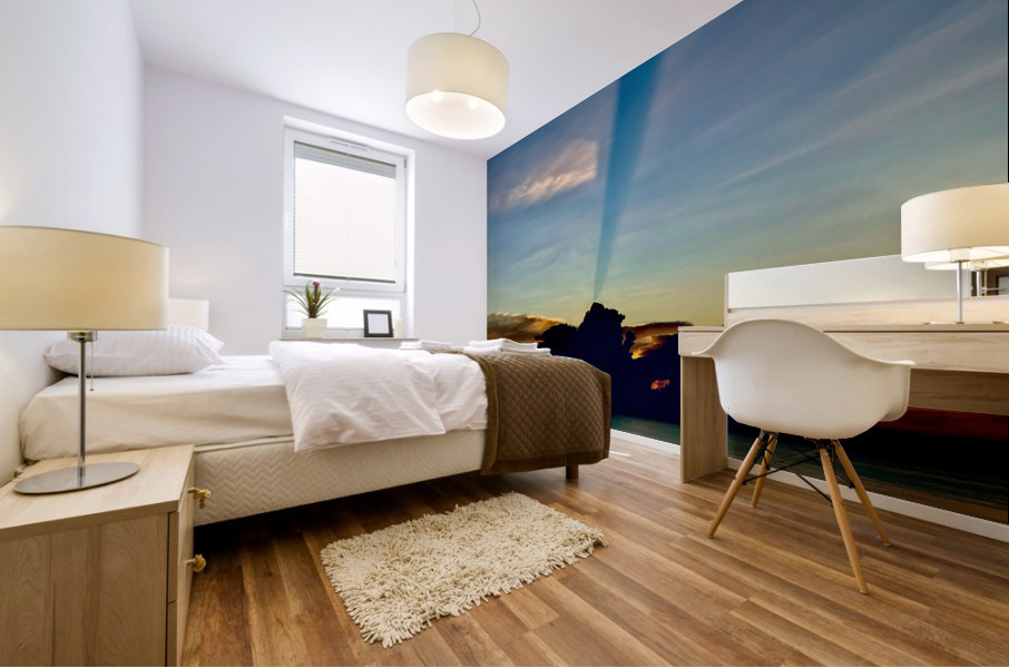 Sunset Ray 2 Mural print