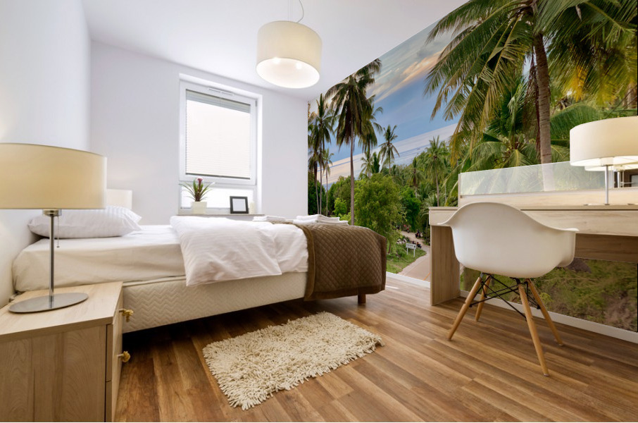 Ocean on the Horizon Mural print