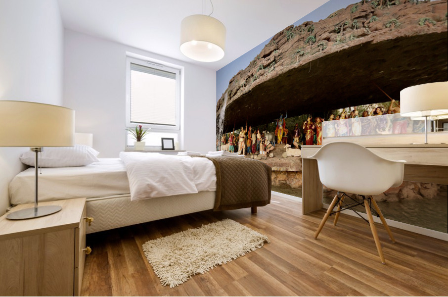 Prem Mandir Vrindavan 4 Mural print