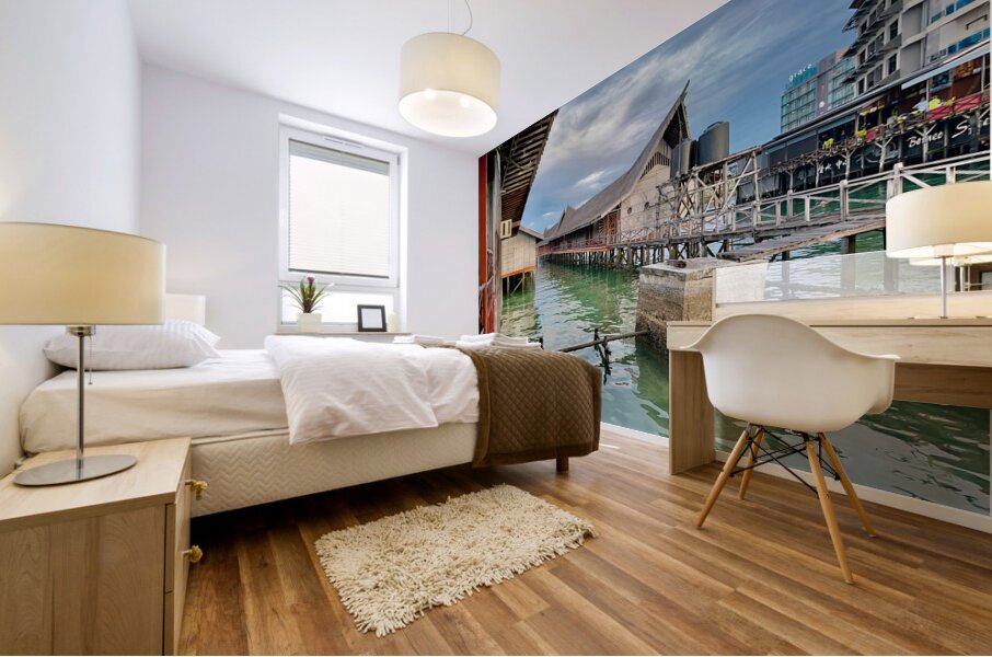 Semporna Marina Borneo 4 Mural print