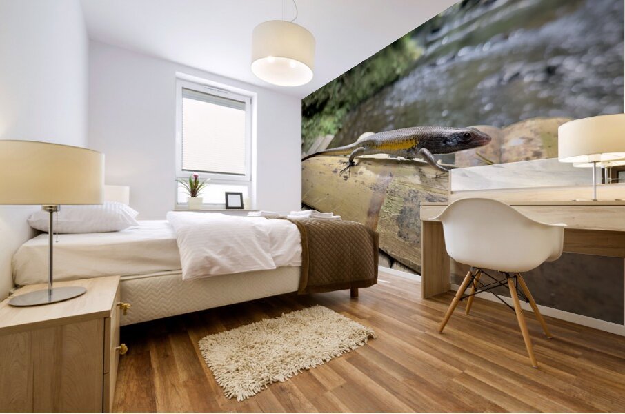 The Lizard Munduk Bali Mural print