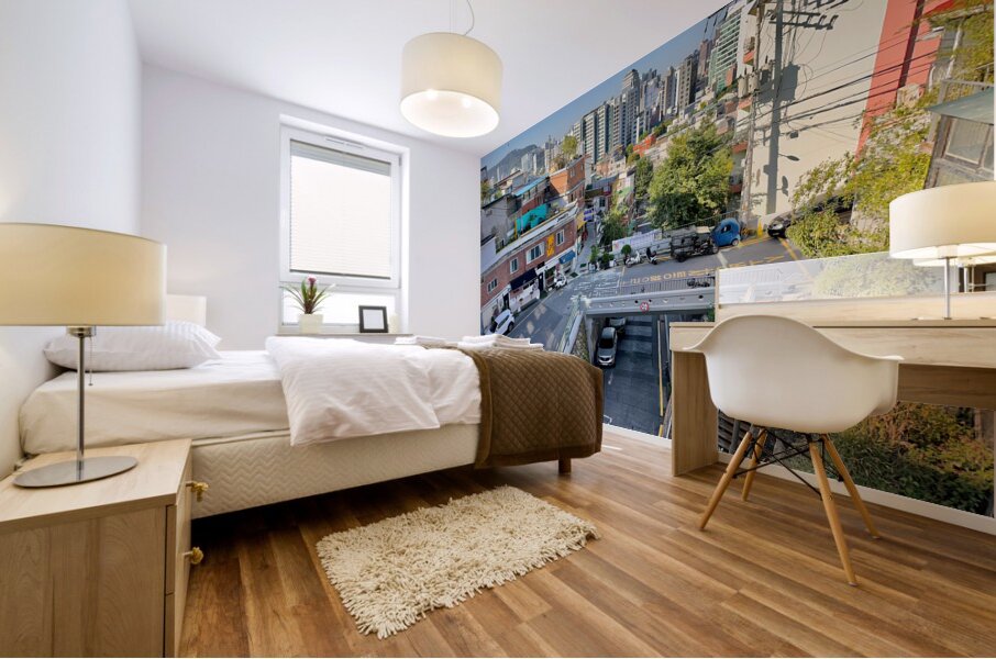 Ihwa Mural Village Seoul Korea 13 Mural print