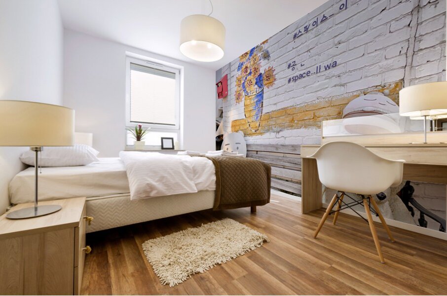 Ihwa Mural Village Seoul Korea 3 Mural print