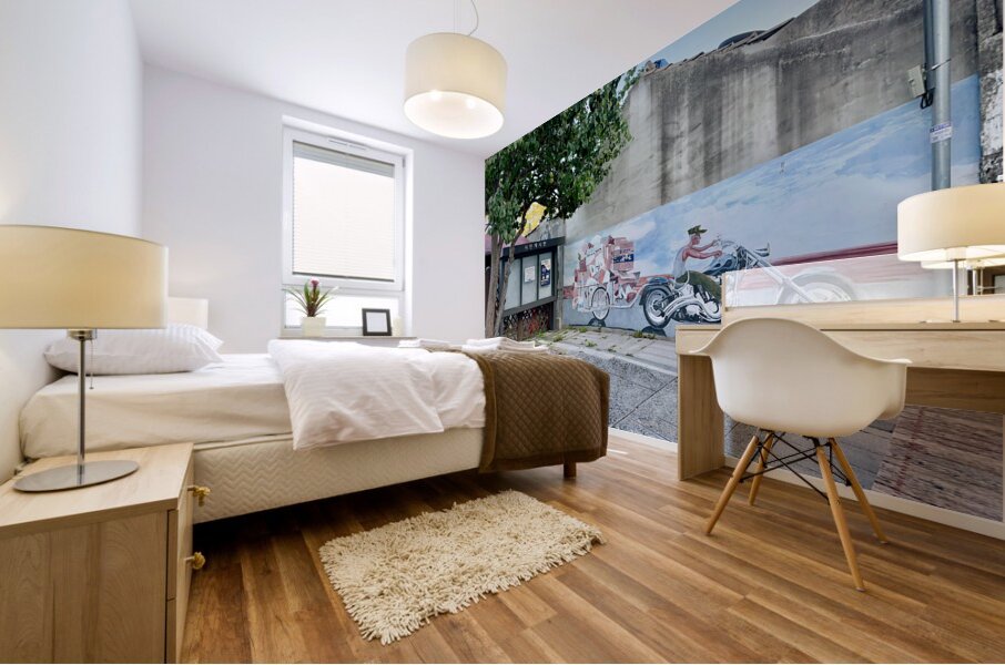 Ihwa Mural Village Seoul Korea 1 Mural print