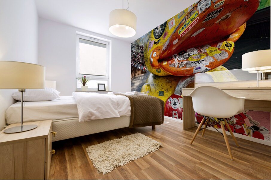 Namsan Tower Seoul South Korea 3 Mural print