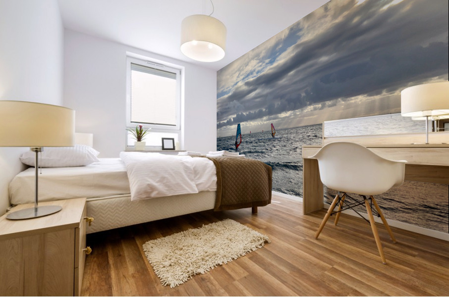 Surf and Sunlight Mural print