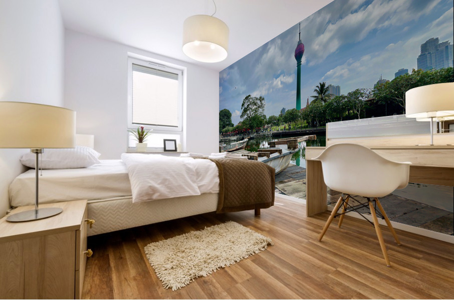 Lotus Tower 1 Mural print