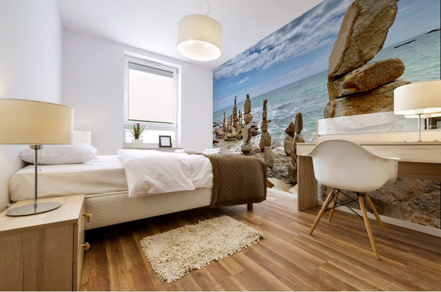 Rock Balancing 1 Mural print