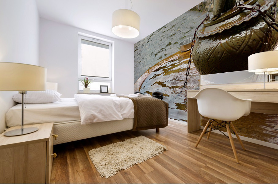 Sri Lankan Holy Water Mural print