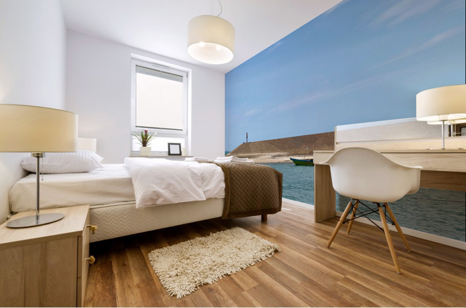 Alone at the End Mural print