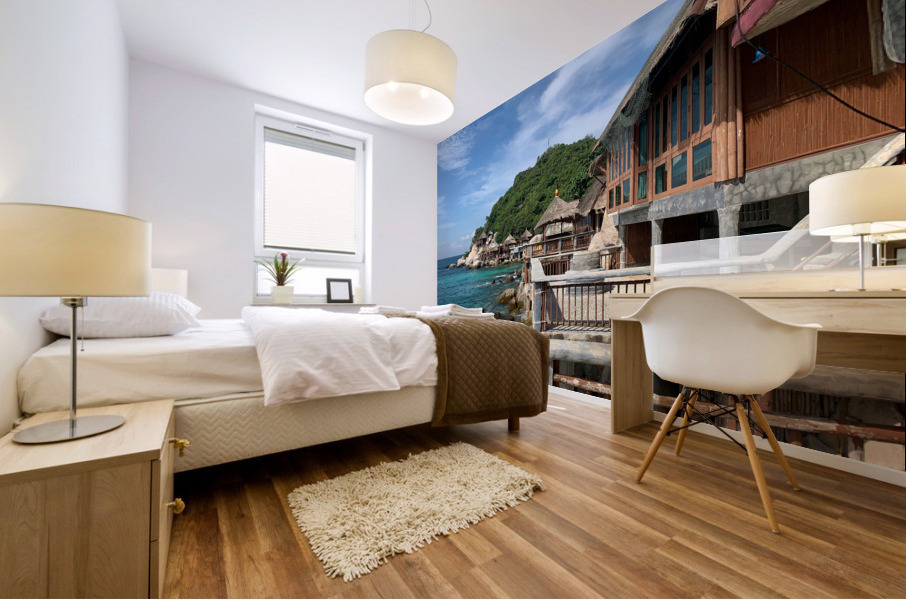 Resorts with a View Mural print