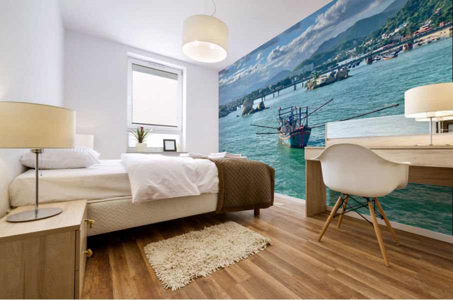 Nha Trang Lake Mural print
