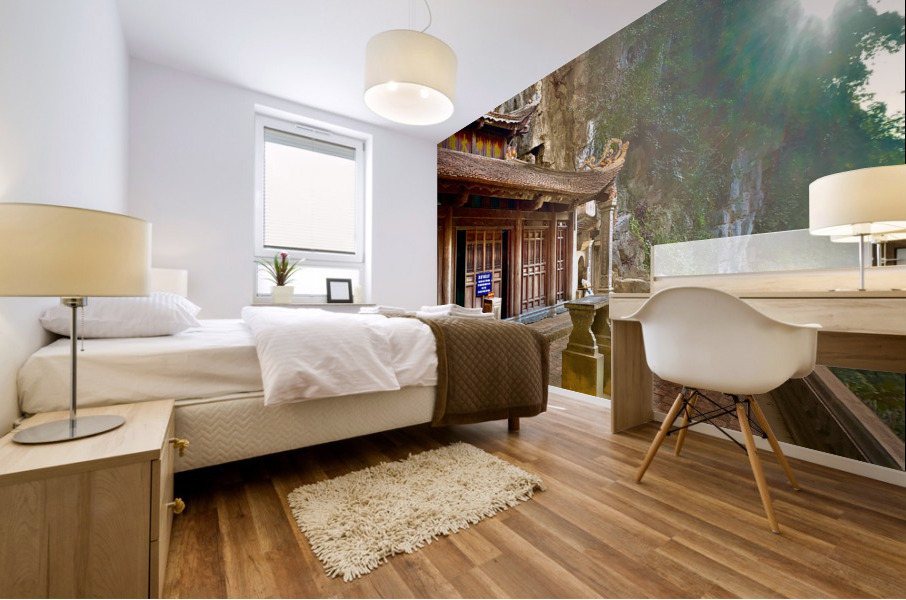 Bich Dong Pagoda Tam Coc Vietnam 2 Mural print