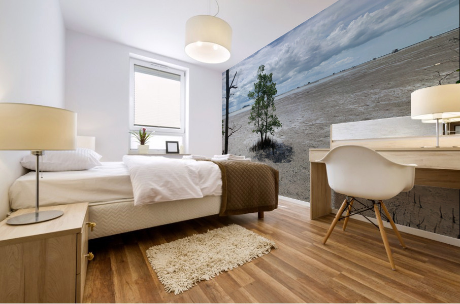 The Lonely Tree 2 Mural print