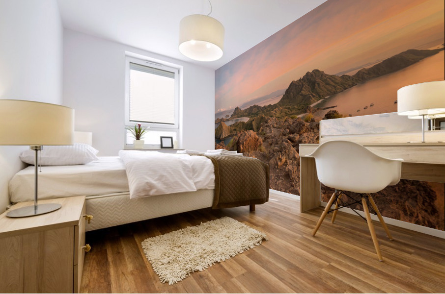 Padar Island Indonesia 1 Mural print