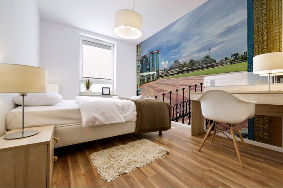 Bandar Seri Begawan City Center Brunei Mural print