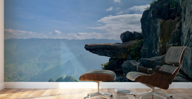 Mountain Natural Viewing Platform Wall Murals
