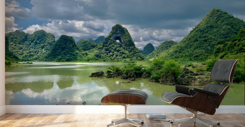 Angel Eye Mountain Wall Murals