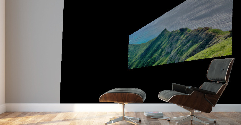 Mountain Peak on the Ocean Wall Murals