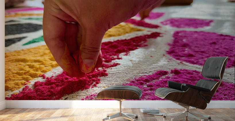 Mandala Hand Wall Murals