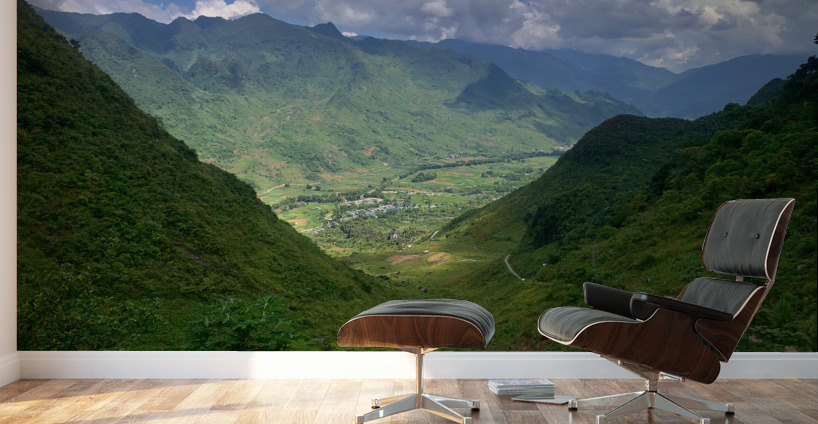 Spotlight in the Mountains Wall Murals