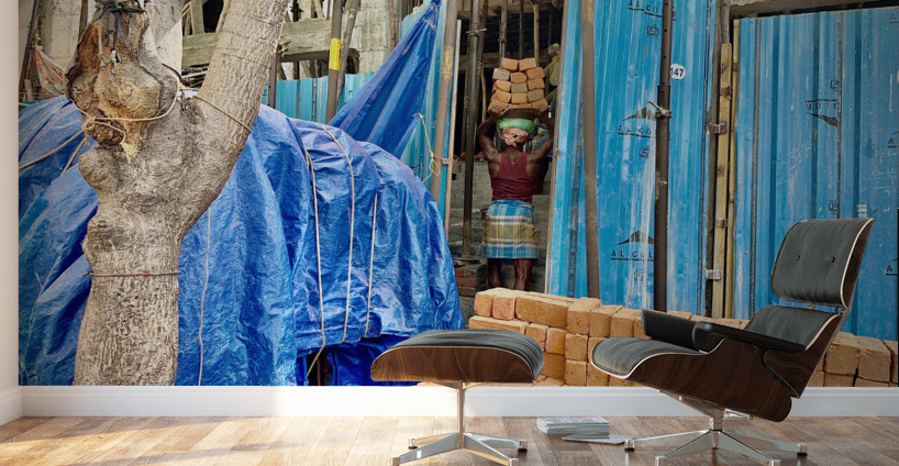 Bricks on the Head Wall Murals