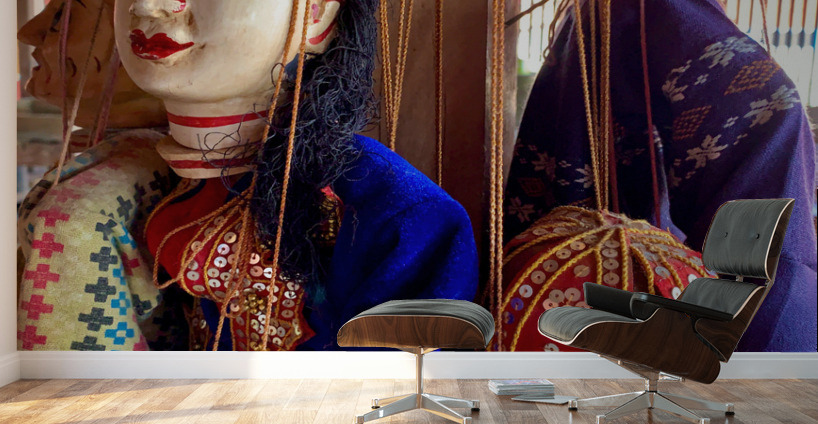 Myanmar Dolls Wall Murals