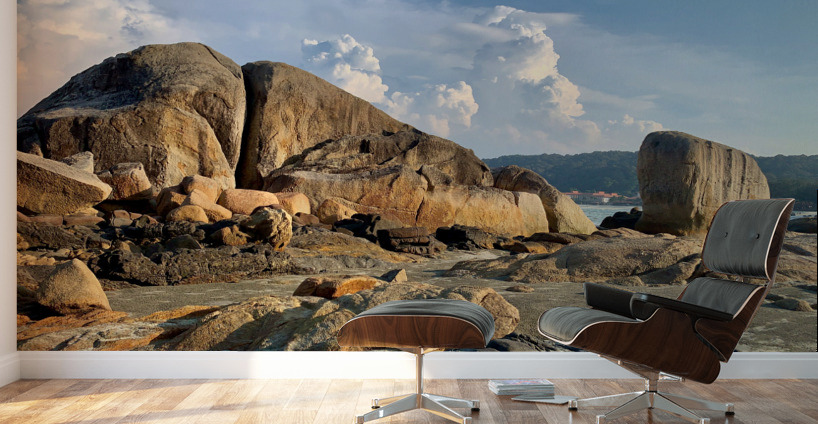 Rocky Beach Wall Murals